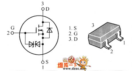 RQK0204TGDQA、RQK0203MGDQA、RQK0302GGDQA internal circuit