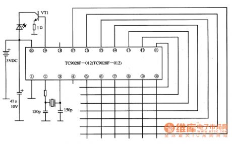 TC9028P-012 and TC9028F-012 --The single chip remote emitter integrated circuit