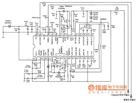 TA8662N--the NICAM short wave generator integrated circuit