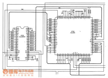 SAA4955TJ--The frame storage integrated circuit