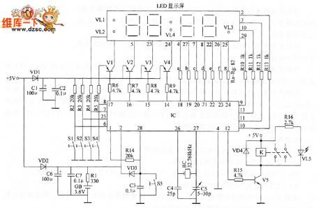 the circuit of the timing controller part 1