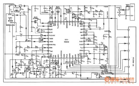 TB8528--the communication RF compound integrated circuit