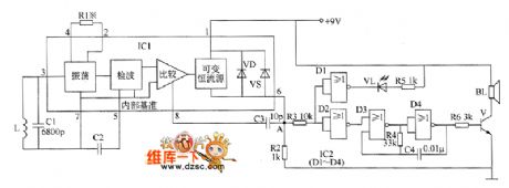 Metal detector circuit diagram 5