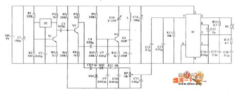 Metal detector circuit diagram 1