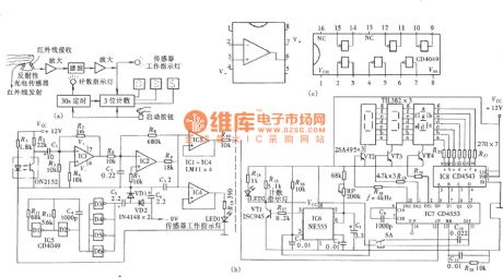 Infrared Sphygmograph Circuit Diagram