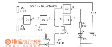 Capacitance Identification Device Circuit Diagram