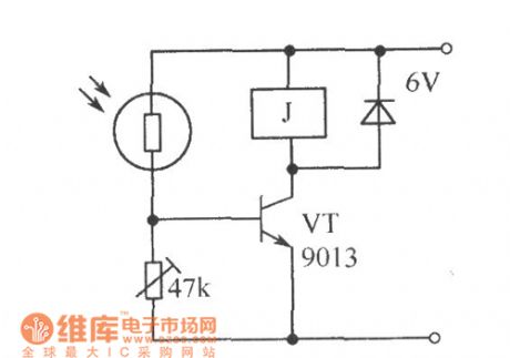 Light control relay circuit