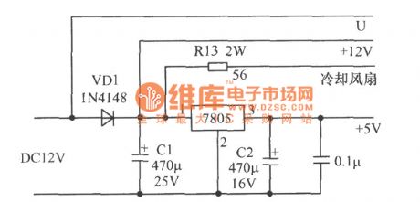 The beverage temperature controller circuit of fast heating and cooling