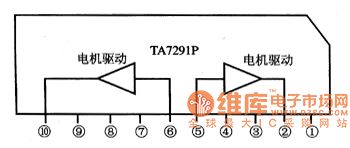 TA7291P--the motor drive integrated circuit