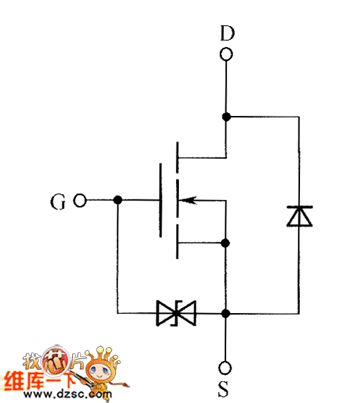 RHK003N06、RHK005N06、RHP020N06、RHP030N03 internal circuit