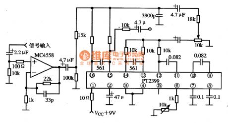 PT2399--the digital reverberation integrated circuit