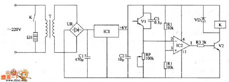 Brood thermostat circuit diagram