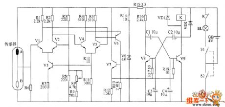 The gas limiting alarm miner lamp circuit diagram 1