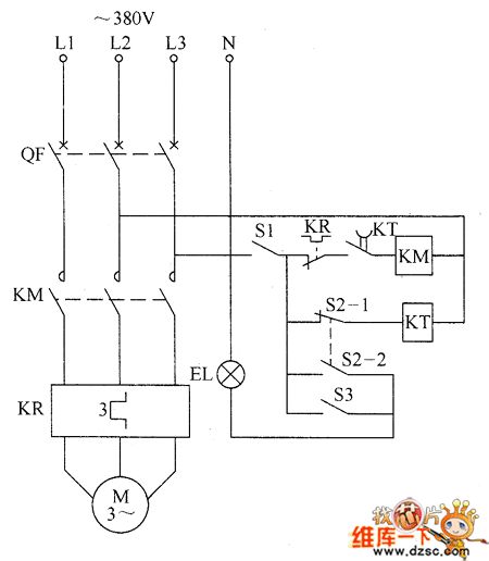 The loom electricity saving controller circuit diagarm 1