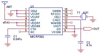 315 remote control circuit