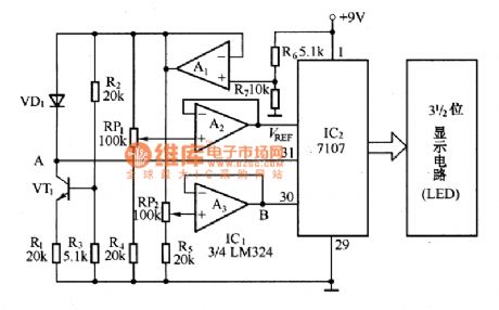 Temperature-Sensitive Diode Application Circuit