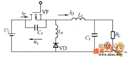 typical circuit of voltage resonant converter