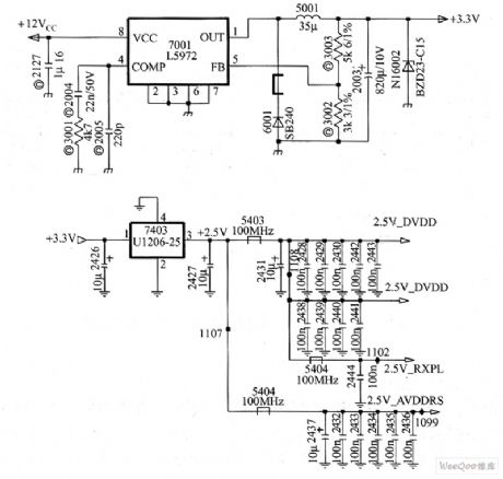 PHILIPS LCD DC／DC Convertor Circuit