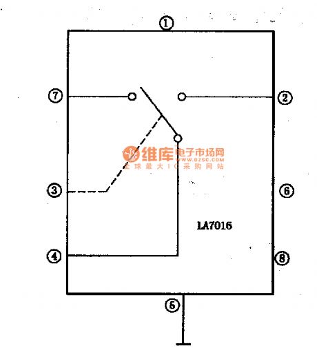 LLA7016-Switch integrated circuit