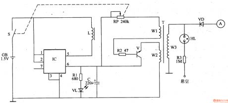 Static electricity medical health care device