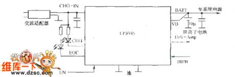 Independent charger composed of the LP3945