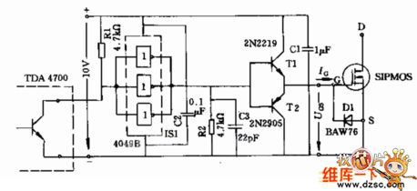 Push-twist circuit uses the complementary transistor and the CMOS driver stage