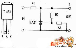 TL431 high-power adjustable circuit diagram