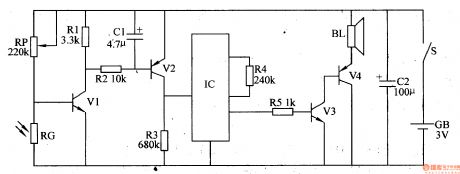gas flame extinguishment alarm(II)