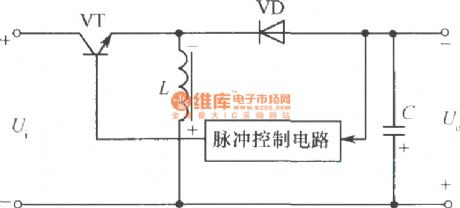 Polarity transform type and chopped type switching voltage stabilization power supply principle diagram