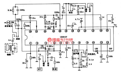 CX20107--the single chip record/playback integrated circuit