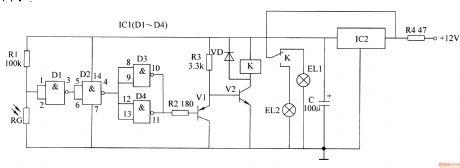 motor headlamp auto-changing controller（4）