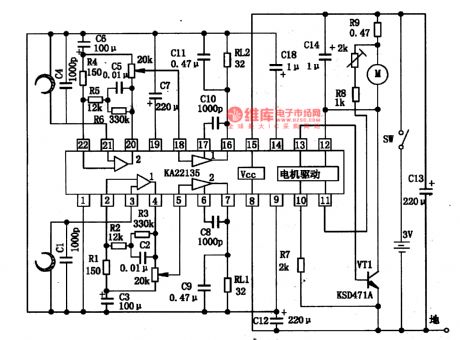 KA22135-the single chip stereo playback integrated circuit