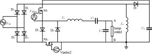 Single stage power factor dimming type fluorescent lamp electronic ballast design