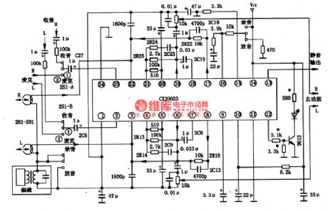 CX20023--the single chip stereo playback integrated circuit