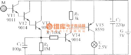 Touching delay lamp switch circuit(9)