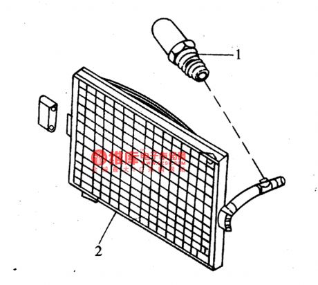 The temperature control switch circuit of Nanjing Iveco light car