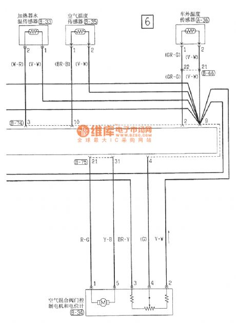 Southeast Soveran automatic air conditioning electrical system circuit