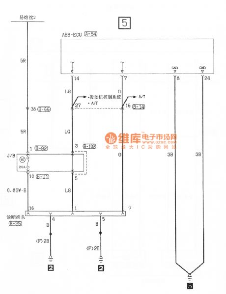 Southeast Soveran ABS chassis circuit
