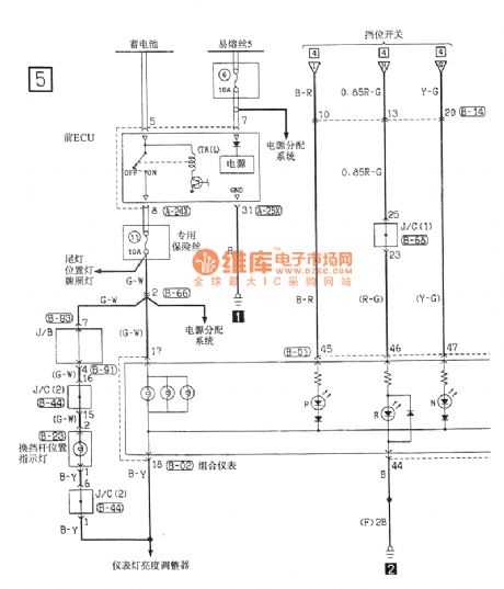 Southeast Soveran INVES-II 4A / T chassis circuit