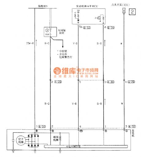 Southeast Soveran charging system circuit