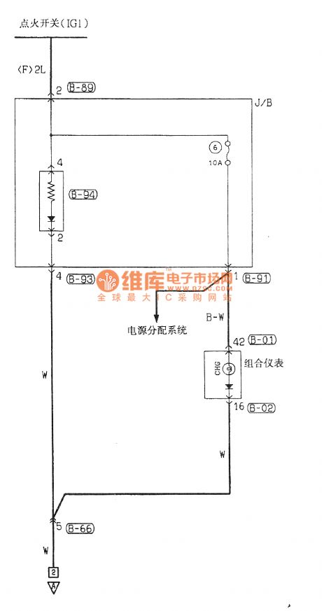 Southeast Soveran charging system circuit