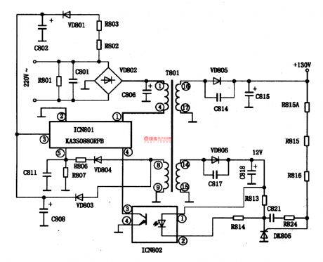 KA3S0880RFB--the thick film integrated circuit of the switch power supply