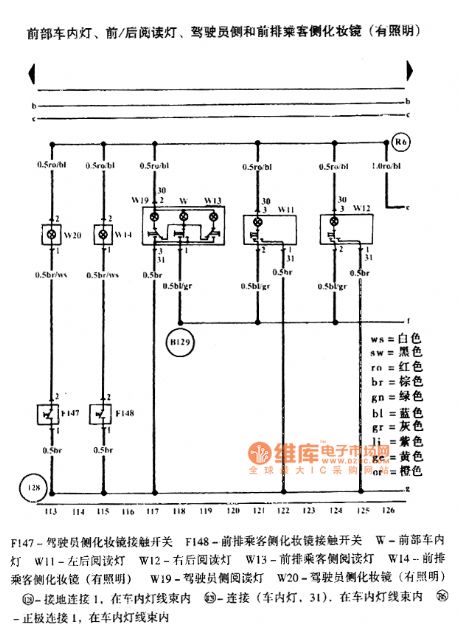 Golf Bora Comfort System Circuit