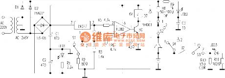 Nickel cadmium battery automatic charger and discharger circuit