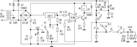 Nickel cadmium battery automatic charging and discharging device