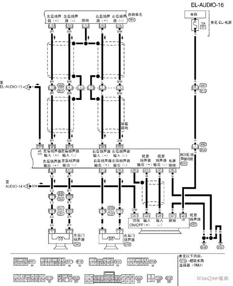 TEANA A33-EL Sound (BOSE System)Circuit Four