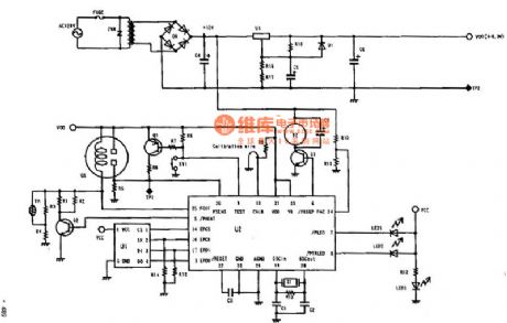 Sensor circuit 102: carbon monoxide sensor circuit