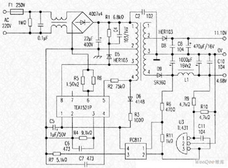 DVD Player Power Circuit