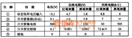 STR10006 Switch Power Thick Membrane Integrated Circuit