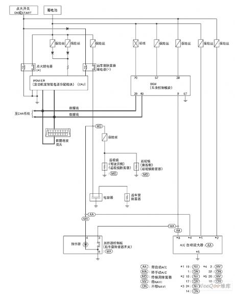 Tiida rear window demister circuit